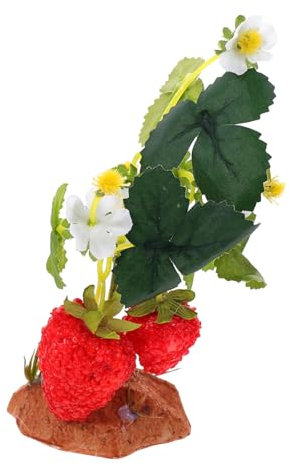 BELLIFFY Plante Artificielle pour Terrarium Décor Végétal pour Reptiles Cachette Ludique pour Lézards Tortues Et Décoration Et Facile à Installer Habitat Reptilien