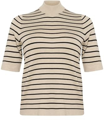 KAFFE CURVE Damen Strickpullover KClizzy Ellenbogenlänge