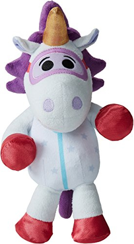 Go Jetters DYD29 Ubercorn-Spielzeug, sprechendes Einhorn, eventuell Nicht in Deutscher Sprache, Weiß