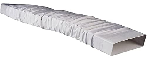 Wallair N15898 Lüftungsanlage Flachkanal 150 Adapter Flexrohr Vierkantrohr