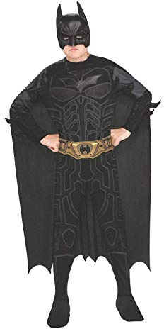 Rubies Batman The Dark Knight: Batman Costume for Kids, Boy's Large