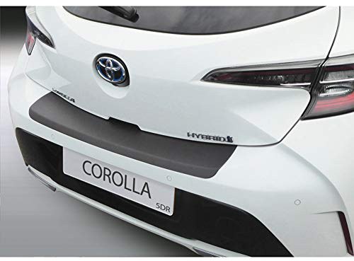 RGM ABS Heckstoßstangenschutz passgenau | kompatibel mit Toyota Corolla HB 5-türer 2019- Schwarz