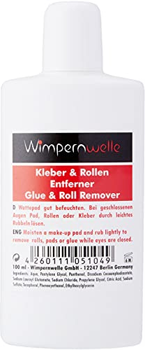 Wimpernwelle Rollen-Entferner für selbstklebende Wimpernrollen, 100 ml