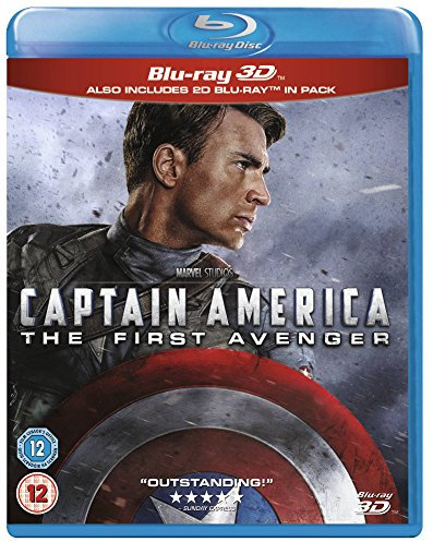 Captain America: First Avenger [Blu-ray 3D + 2D] [Region Free]