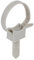 Brida Con Soporte Ø 16 A 32 Mm Y Taco Blanco Bolsa De 10