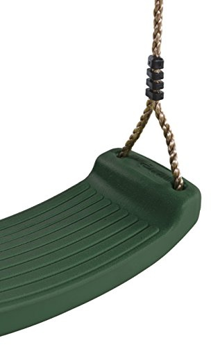GREEN ONLY Plastic Swing Seat Ready assembled -NEW- just hang