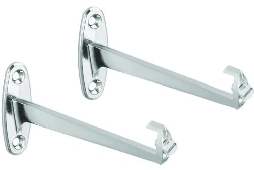 Paire de supports pour tablette lavabo, zamak