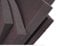 lulushop Glatt-Schaumstoff-Daemmung-Schallschutz-Fester-Rolllaeden-platten Dämmung Schaumstoff Noppenschaum100x50-cm Weiß und Schwarz (100x50x 5cm, Schwarz)