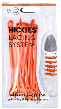 HICKIES Elastische Tie-Free Schuhbänder (2.0 Neu) - Orange