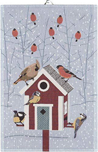 Ekelund Winterfuetterung Geschirrtuch 40x60 cm