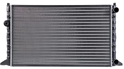 BESTPRICE 1x Enfriador de motor Compatible con VW GOLF 4 (1J1), GOLF 4 Cabriolet (1E7), GOLF 4 Variant (1J5)