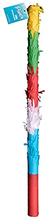 Goodtimes Pinata Zubehör Stock zum Schlagen Bunt 50cm lang für das beliebte Partyspiel Als Geschenkidee für Geburtstag Hochzeit JGA