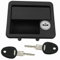 Serrure de porte pour caravane, camping-car, caravane, système FF, noir