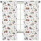 Sweet Jojo Designs Vorhänge für LKW-Fenster – Set mit 2 Stück, Grau / Gelb / Orange / Rot / Blau