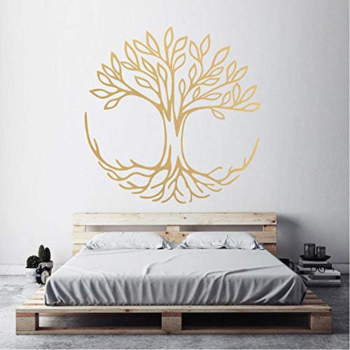 JWJQTLD Adesivo da Parete Amore Albero della Vita Albero Finemente Intagliato Artista Adesivi Murali Decorativi per La Casa Adatti A Qualsiasi Superficie Liscia