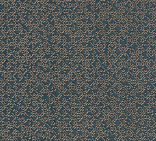 Livingwalls Vliestapete Metropolitan Stories orientalische Tapete Said Marrakesch 10,05 m x 0,53 m blau grau metallic 378664 37866-4