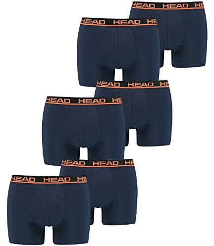 HEAD 6 er Pack Herren Boxer Boxershorts Basic Pant Unterwäsche