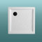 Kiamami Valentina Piatto Doccia Quadrato 90x90 Malta, Altezza 6cm