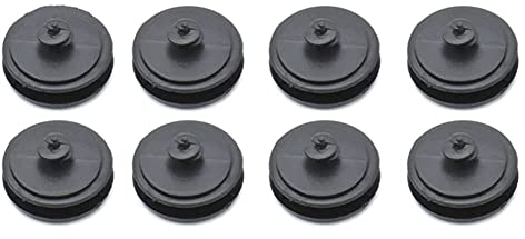 iSpchen 8 Stück Auto Fußmatten Clips Automatten Rutschfester Druckknopf Befestigung Halter Clip Set Autoteppich Matten Halter Universal Kfz Teppich Boden Halter
