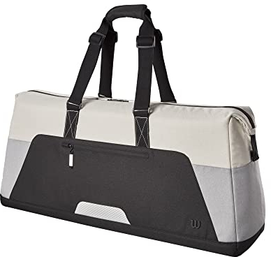 Wilson Unisex-Erwachsene Lifestyle Tennisschlägertasche, Grau/Blau