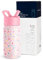Simple Modern Botella Agua Niños con Pajita | Botella Térmica Acero Inoxidable Aislado Reutilizable para Niños y Niñas | Summit | 415ml | Confetti