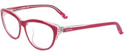 Brillen Swarovski SK5135-F 068 BLACK CRYSTAL 56/14/ WOMAN