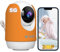 babyphone mit Kamera, UCOCARE 2,5K babyphone, 2,4/5-GHz-WLAN, Zwei-Wege-Anruf, Temperatur- und Luftfeuchtigkeitserkennung, Erkennung menschlicher Körper, automatische Verfolgung 32-GB-SD-Karte