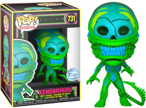 Funko Pop Alien Xenomorph (1979) Blacklight #731 Pop Exclusive Edition