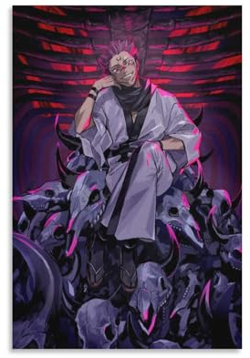 Generic Japanisches Anime-Poster Jujutsu Kaisen, Ryomen Sukuna (29), Leinwanddruck, Wandkunst, Dekoration, 20 x 30 cm