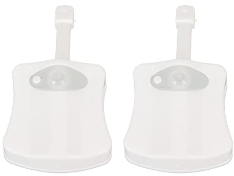 TOPINCN Toiletten-Nachtlicht für 2 Stück, Deckenleuchte, Nachtlicht, Hängeleuchte für LED, 16 Farben, Toilettendeckel-Licht, Kleine Modi, Baumelnde Zierliche Toilette