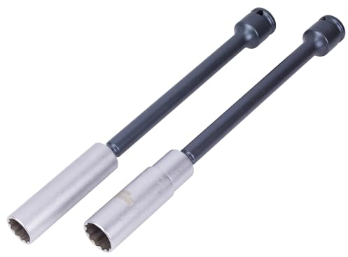 Stahlmaxx Zündkerzenschlüssel Gelenk 14 16mm 12kant passend für VAG und weitere, 220mm lang für Zündkerze