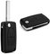 Cover Guscio Chiave Telecomando Citroen C2 C3 C4 C5 con LAMA HU83 - 2 Tasti Compatibile con Peugeot 207 307 308 407 408 Picasso Ricambio Custodia Protezione