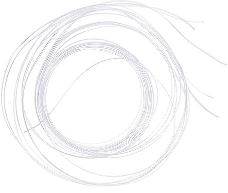 GARVALON 3 Packs Eyeglass Repair Thread 0.56mm Flat Brushed Wire Groove Glasses Maintenance String Eyewear Repair Tool for Half Frame Glasses Accessories