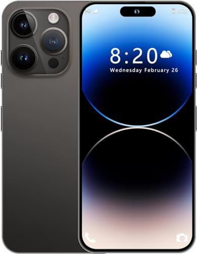 ABUSVEX Original Rückglas-Ersatz für iPhone 14 Pro Max, alle Anbieter, mit vorinstalliertem Kleber und Reparaturwerkzeug 14 Pro Max (Space Black)