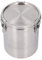 ZJchao Dog Food Storage Container, Airtight Pet Metal Food Storage Bin Dog Food Bin Stainless Steel Versatile Cat Food Container Dog Treat Container for Dry Dog Food, Cat Food, Bird