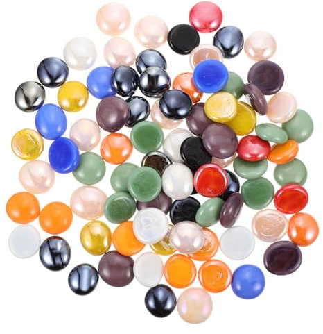 Gadpiparty Perline Irregolari per Diy Materiale per Mosaico e Decorazioni Facili da Usare con Colla per Creazioni e Progetti Fai da Te