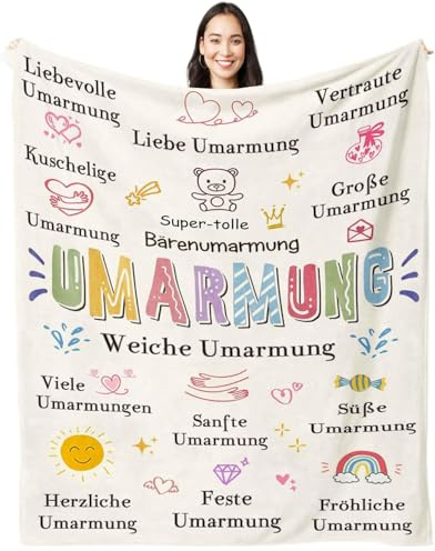Kuscheldecke beste Freundin Geburtstag Geschenke für Freundin , 150x200cm | Geschenk Freundin Geburtstag，Geschenke für Frauen Schwester Tochter Mama zum Weihnachten Geburtstag，Für Schlafsofas geeignet