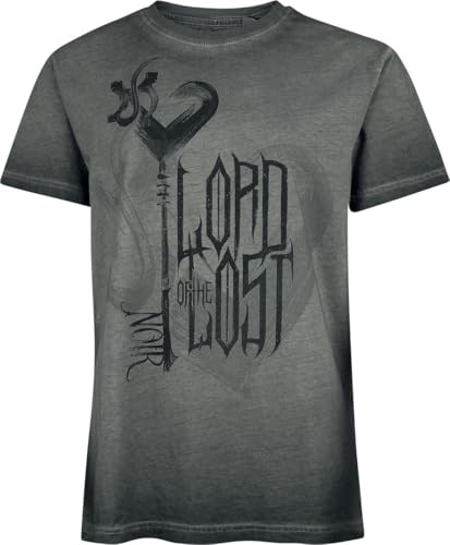 Lord Of The Lost Noir Key Unisex T-Shirt grau Band-Merch, Bands