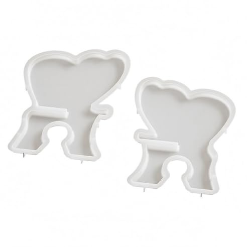 predolo Porte Livres en Résine Moule Porte Livre Support Livre Support Recettes en Silicone Souple pour Moulage Facile et Démoulage Net Adapté à Cuisine, Grand Ensemble D Étagères Papillon