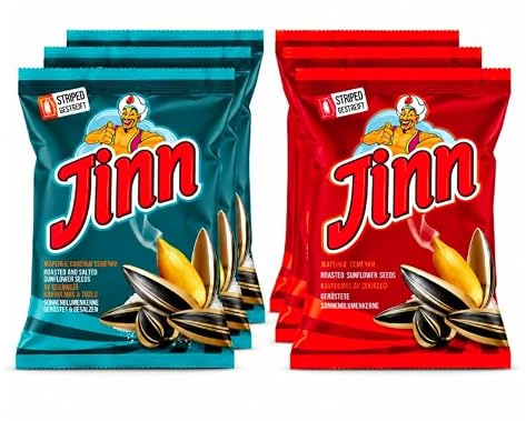 Sonnenblumenkerne 16x250g Mix – 8x Gesalzen & 8x Ungesalzen – Jinn