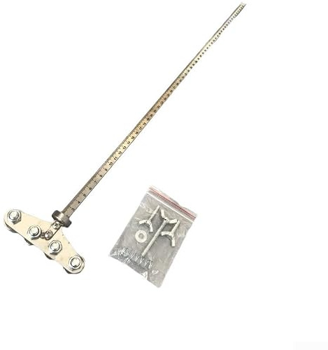 Guida per sega circolare da 60 cm, guida di precisione con cuscinetti lineari, bordo dritto regolabile in lega di alluminio per tagli precisi nella lavorazione del legno