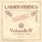Larsen 4/4 Cello C-Saite Medium tungsten-steel
