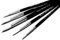 Major Brushes Sable Substitue Brosses, Pack de 5