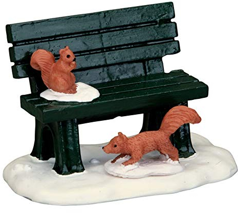 LEMAX - Park Bench In Winter 54938 Bank Zubehör Weihnachtsdorf Winterdorf