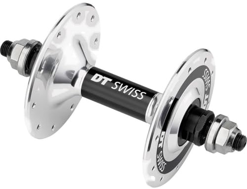 DT Swiss Track Rear Hub, 120 mm Bolt On, Fixed, 24 Hole Silver