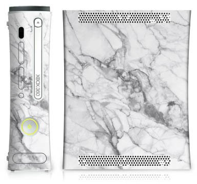 DeinDesign Skin kompatibel mit Microsoft Xbox 360 Folie Sticker Stein Marmor Muster
