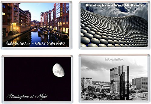 Birmingham - West Midlands - 4 PACK - Jumbo Fridge Magnet/Magnets