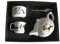 Dogs Teapot, Milk jug and Sugar Bowl in Gift Set - Porcelain teapot, with Matching Milk & Sugar in Gift Boxed Package