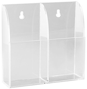 SUPVOX Porta Telecomandi da Parete Muro Supporto Telecomando Condizionatore TV 13x3.8x14cm