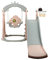 Sweety Toys 12701 Schaukel und Rutsche Spielset 3-in 1 Produkt rosa mit Basketballkorb im Eifelturmdesign